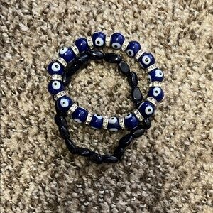 Evil Eye Bracelet Set